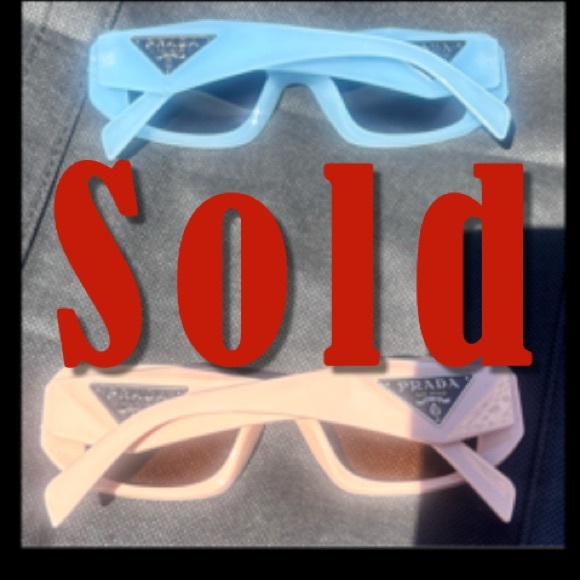 High Fashion Prada Sunglasses Pick 1 for Blue or 2 for Pink In New Condition - Picture 3 of 12